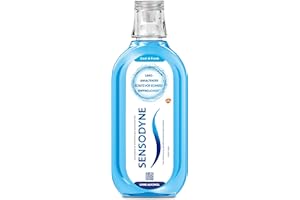 Sensodyne Cool & Fresh Daily Fluoride płyn do płukania jamy ustnej 500 ml dla wrażliwych na ból zębów