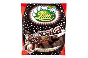 Lutti Koala XL Chocolat Noir en Vrac Friandise 2,5 kg
