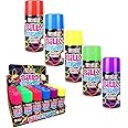 AHS Silly String Party Spray 200ml - Premium Quality Multi Color Birthday Party Cans - Parties Celebration Occasions Kids Children - Crazy Colourful Decoration Party Fun Movement Sprays (1)