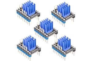 DERUC TMC2209 - Módulo de controlador de motor paso a paso con tecnología ultra silenciosa para impresora 3D (5 unidades)