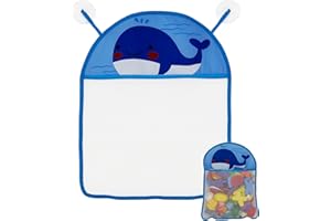 Kidow Toys Baby Bath Toys Mega Pack 56-piece Bath Toy Set - Comprehensive Baby Bath Toy No Mould Bath Toys & Kids Foam Letters Bath Collection, Educational & Fun - Ideal For Gift, Birthdays (Whale)