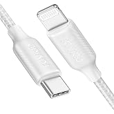 RAVIAD USB C to Lightning Cable 1M iPhone Charger Fast Charging MFi | Certified iPhone Cable USB C Nylon PD USB Type C to Lig