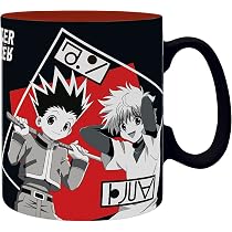 ABYstyle Hunter X Hunter Tasse – 320 Ml, Keramik, Mit Gon & Killua-Motiv, Mikrowellen- Und Spülmaschinengeeignet