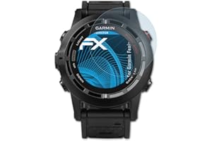 atFoliX Screen Protection Film compatible with Garmin Fenix 2 Screen Protector, ultra-clear FX Protective Film (3X)