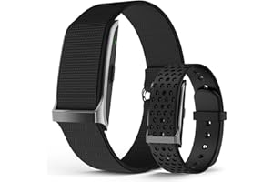 EGQINR Smart Bracelet, Wearable Activity & Fitness Tracker Band, 24H Sleep Tracker, All-Day Continuous Heart Rate Blood Pressure Stress HRV Monitor, 120+ Sport Modes Smart Wristband with Free APP 2 Bands