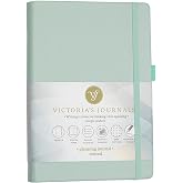 Sert Kapak Planlayıcı Noktalı Defter, 14x20 cm - Mint Yeşil
