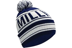 PARTISAN Millwall No One Likes Us Bobble Hat Navy & White