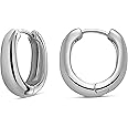 MILLA 14k Gold Huggie Earrings or Sterling Silver Huggie Earrings for Women Multipack & Individuals - Ear Huggers Earrings for Women Trendy Y2K Earrings, Preppy Earrings - Lightweight & Hypoallergenic