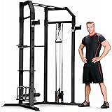 Marcy, SM-3551, sistema di palestra da casa Power Cage, colore: nero, dimensione unica