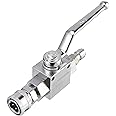 RIDGE WASHER High Pressure Ball Valve Kit for Power Washer Hose, 3/8” Quick Disconnect, 4500 PSI