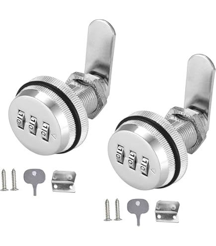 Cam Code Combinatieslot Zinklegering Handig combinatieslot met sleutel voor veiligheid en beveiliging (maat 30
