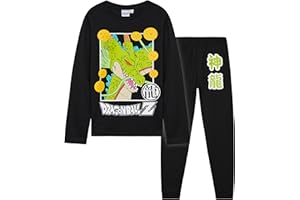 Get Trend Pijama Invierno Niño y Adolescente con Personajes Animados, Pijamas Manga Larga 2 Piezas, 3-15 Años, Ropa de Dormir