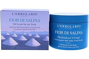 L'Erbolario FIOR DI SALINA olejek peeling do ciała, 500 g