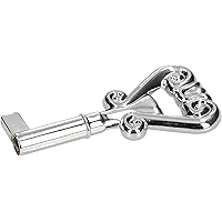 KOTARBAU® 5er Set Möbelschlüssel Schrankschlüssel Klein Chrom Antik Bunt-Bartschlüssel für Möbel Schrak Minibar…