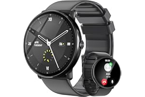 Gerpeng Smart Watch for Men - 1.43” AMOLED Display, Smartwatch with Call Function, 111+ Sports, IP68 Waterproof, Fitness Watch with Heart Rate SpO2 Sleep Monitor Step Counter for Android iOS
