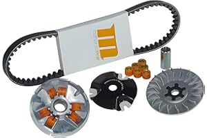 UNKNOWN Variomatik Kit Motoforce Racing, inkl. Keilriemen/Riemenscheibe, 5.5g / 6.0g - 15x12mm, Minarelli lang
