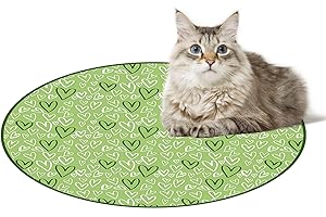 WOKICOR Jouet interactif simulé pour Chat de Chasse 68,6 cm - Tapis de Chasse pour Chat - Jouet Amusant - Tunnel simulé pour Chat - Jouet interactif pour Chat d'intérieur (Vert)