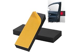 TXXATX 2 Stück Garagen Wandschutz Selbstklebend 30x10x3cm Wandschutz Garage Schwarz Türschutz Garage Garagenwand Schutz für Autotüren für Autotüren Garagen Carport Parkplatz