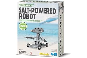 4M Great Gizmos Science Salt Water Power Robot (Green)