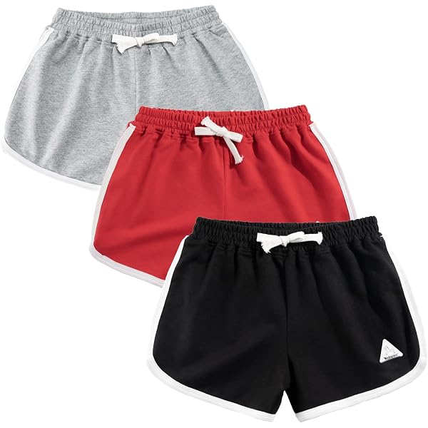 Bermuda Fille Ample Décontracté - Short De Loisirs Avec Cordon, 3 à 13 Ans