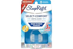 SLEEPRIGHT Select-Comfort Dental Guard Gen 2 - Designed to Protect Teeth & TMJ from Grinding (Bruxism)