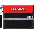 COLCASE Fireproof Document Bag with Lock 5200℉ Heat Insulated Waterproof and Fireproof Bag with Zipper Fireproof Bag Storage for Money, Documents,Passport and Valuables 15 x 11 inches