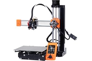 ORIGINAL PRUSA Stampante 3D FDM semimontata Prusa Mini+, Sensore di filamento incluso, Divertente da montare, Fogli di stampa rimovibili, Campione di filamento incluso, dimensioni di stampa 7 x 7 Pollici.