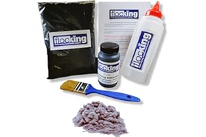 Floc-king, Kit per floccaggio fai da te piccolo, per cruscotto, in nylon, finitura resistente