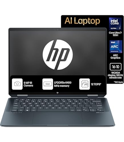 HP Spectre x360 13th Gen Intel Core i7-1355U 13.5 inch(34.3cm