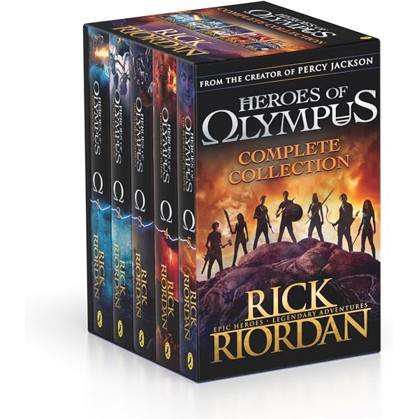 Buy Heroes of Olympus Complete Collection (5 Book Slipcase)+Percy