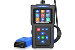 ALLmeter OBD2 Scanner OBDII Car Diagnostic Scanner - 2.4'' Color Screen,Supports 9 Protocols,Real-Time Data,Battery Measurement,DTC Lookup,Compatible with Most 1996 and Later Vehicles