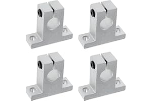 eMagTech 4 pz SK12 Albero Lineare Staffa di Supporto Montaggio 12mm CNC Lineare Motion Ball Slide Unità Guida Guida Albero Cuscinetto per Stampante 3D Multi-asse Macchina