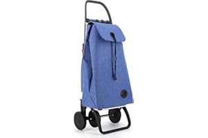 Carro Rolser I-MAX Tweed 4 Ruedas Plegable - Azul