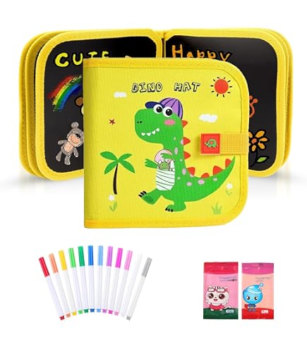Livre De Coloriage Magique Effaçable Pour Enfants - Thème Forêt, Avec 4 Craies (20,3x20,3 Cm)