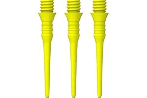 MISSION DARTS Soft Tip Dartspitzen Mission Titan Pro Softip 50 Kunststoffspitzen 2ba