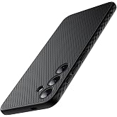 JETech Samsung Galaxy S24 Grip Case, Black Onyx | Ergonomic grip, full camera lens protection, soft TPU, shockproof protectio