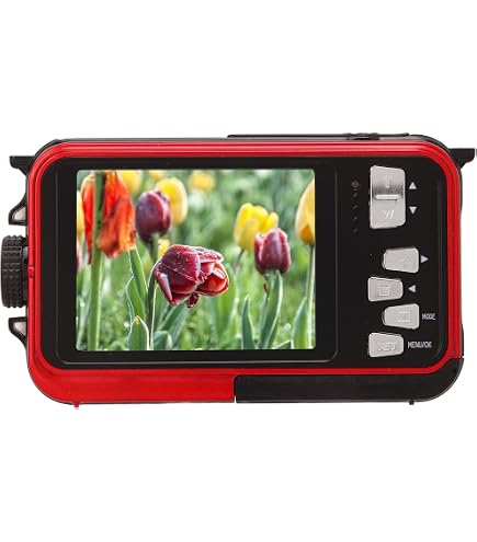 Cámara Digital Easypix Aquapix W2024 - Impermeable Hasta 3m, 16 MP, Pantalla 6.1 Cm, Ideal Para Fotos Bajo El Agua Y Playa