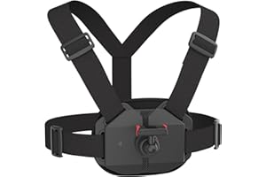 NEOSOU Osmo Action-Brusthalterung, Cross-Body-Gurt, Brustgurt mit magnetischem Schnellverschluss, für DJI Osmo 360 Action 5 Pro 4 3, Fahrrad, Motorrad, Radfahren, Wandern, Zubehör