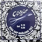 Raymond Joes &Ccedil;&ouml;ğ&uuml;r CGR18 Kısa Sap Saz Teli 0.18 Takım Bağlama Teli