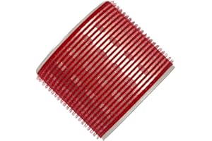 Fripac-Medis - Thermo Magic Rollers - Bigoudis - Rouge - Diamètre : 68 mm - Lot de 6