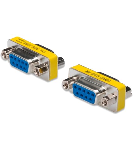 D-SUB 25 POL Buchse Kupplung RS232 Weiblich/Männlicher Buchse Stecker