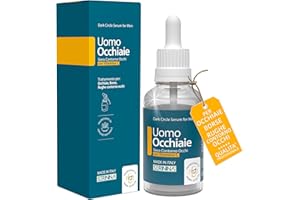 Occhiaie Uomo Siero Contorno Occhi - Anti Occhiaie Borse e Rughe - Prodotto Italiano Professionale by Serinina