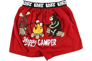 Lazy One Men's Buck Naked Deer Leisure Sleep Short Boxers