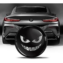 Emblème BMW Coffre 74mm Compatible 51148219237 - Crâne EZ 30 Tuning Voiture