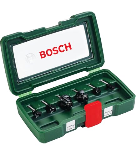 Bosch Fresa A Due Tagli 8x9x20 Mm Per Legno – Utensile Per Fresatrice Verticale, Perfetto Per Incisioni E Profilature