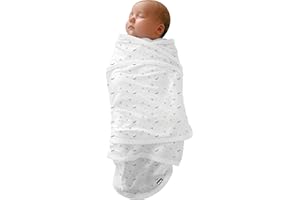 BÉABA, Couverture bébé/naissance/d'Emmaillotage, 100% coton, Apaise bébé, Possibilité Gigoteuse d'emmaillotage, Couverture Miracle, 0-3mois, Motif Happy Fox