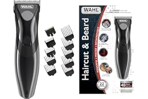 ‎WAHL Wahl 9639-816 Haircut & Beard trymer do włosów i brody, zasilanie akumulatorowe i sieciowe