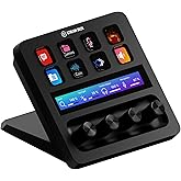 Elgato Stream Deck +, Audiomixer, Live-Produktion und Studio-Controller für Content Creators, Streaming, Gaming, mit anpassba