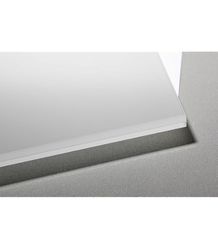 BE GLASS ESG-Glasplatte 8 Mm – Klar, Mit Runden Ecken, Bis 120x120 Cm, Kanten Geschliffen/poliert, Nach Maß, Made In Germany