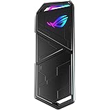 ASUS ROG Strix Arion Lite Case Per SSD M.2, USB-C 3.2 Gen 2, Supporto M.2 PCIe NVME, Velocità di Trasferimento Fino a 10Gbps,